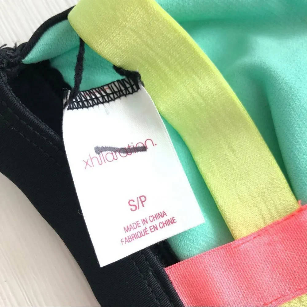 Bundle🛍️ Urban Outfitters Bikini Swimsuit Colorblock Top & Cheeky Bottoms